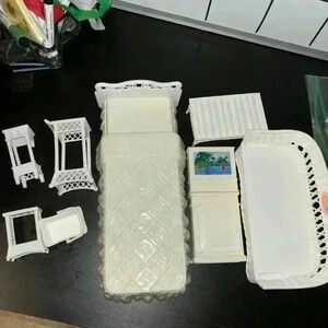 Vintage Barbie furniture lot